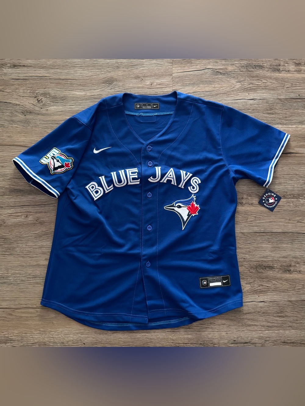 Toronto Blue Jays 50th Anniversary Addison Barger #47 Jersey Size Women’s XL